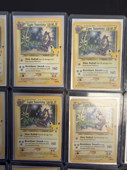 Pokemon Celebrations Light Toxtricity SWSH137 Sword & Shield Promo Lot 24 Cards - Image 3