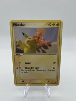 Pokemon Pikachu Vintage Pokemon Card German 2005 Excellent 16/17 POP Series 2 - Image 1