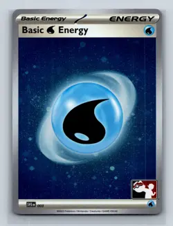 BASIC WATER ENERGY 003 HOLO C PRIZE PACK SERIES CARDS POKEMON NM - Image 1