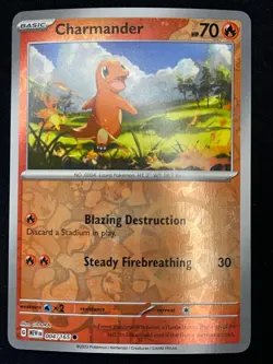 Pokemon Charmander - (Cosmos Holo) Common Miscellaneous Cards & Products 007/091 - Image 1
