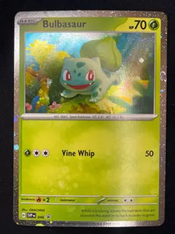Pokemon Bulbasaur - (Cosmos Holo) Promo SV: Scarlet & Violet Promo Cards 046 NM - Image 1