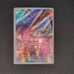 Pokemon Drowzee Illustration Rare 210/198 Scarlet & Violet Holo Card - Image 4