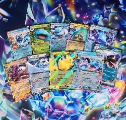 Pokemon Card Lot of 10 EX Double Rares Scarlet & Violet Era - Image 1
