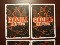 Godzilla Card Game TCG EBP01-054 R Rare Foil Destoroyah Flying Form x4 Playset - Image 5