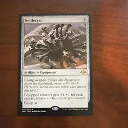 Wizards Nettlecyst Rare Artifact Equipment Modern Horizons 2 Colorless 231 - Image 1