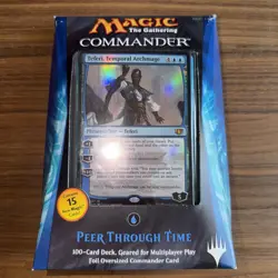 Commander: Peer Through Time Deck - Magic the Gathering Brand New Sealed 2014 787799400838 - Image 1