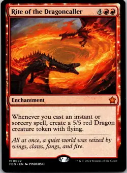 Rite of the Dragoncaller M Foundations 92 NM5.43 - Image 1