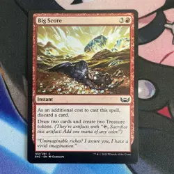 Mtg- Big Score (102/281) Streets of New Capenna- Commun- NM - Image 1