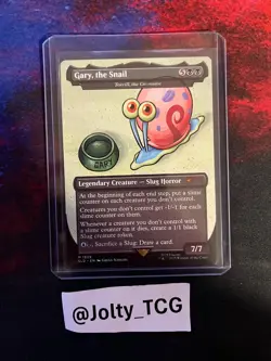 MTG Gary, the Snail Foil 1929 SLD Secret Lair Spongebob Squarepants Non-foil - Image 1