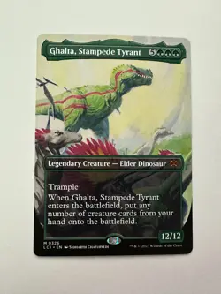 MTG Ghalta, Stampede Tyrant (Borderless) [The Lost Caverns of Ixalan] Near Mint - Image 1
