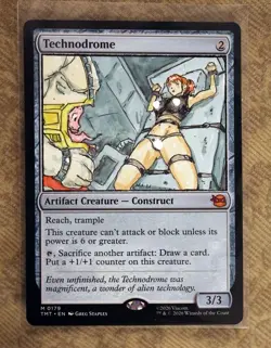 April O'Neil X4 Altered Art Hand Painted MTG Magic the Gathering Anime Girl Tmnt - Image 4