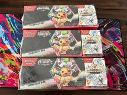 Pokemon Prismatic Evolutions Surprise Box/Booster Sam's Club Bundle (Lot Of 3) - Image 1