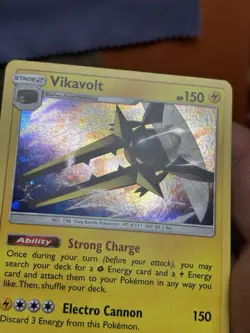 Vikavolt SM28 Black Star Promo Pokemon TCG Holo - Image 4