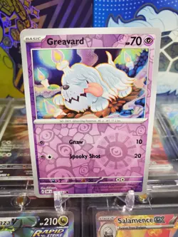 Greavard 099/197 Reverse Holo Common Pokemon TCG S&V Obsidian Flames - Image 1