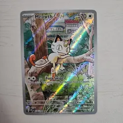 Pokemon TCG Meowth 106/094 Phantasmal Flames Near Mint - Image 1