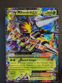 Mega Beedrill EX XY158 XY Black Star Promo Pokemon - Image 1