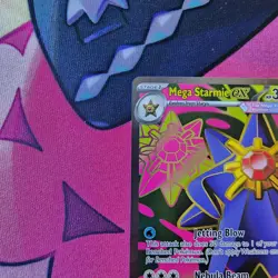 Pokemon TCG: Perfect Order Mega Starmie EX 102/088 Full Art Ulta Rare - Image 2