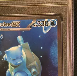 Pokemon Blastoise ex 200/165 Sv: Scarlet & Violet 151 Holo Degree 9 - Image 3