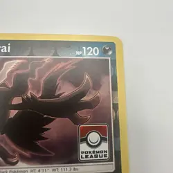 Darkrai 87/147 Reverse Holo Pokemon League Stamped Promo Pokemon Card - Image 5