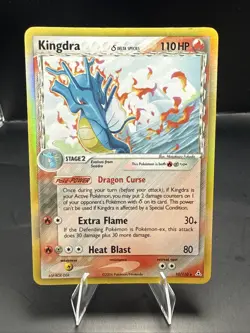 Pokemon Kingdra (Delta Species) 10/110 Holon Phantoms Holo - Image 2