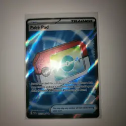 Poke Pad 113/088 Full Art Ultra Rare Mega Evolution: Perfect Order Pokemon TCG - Image 1