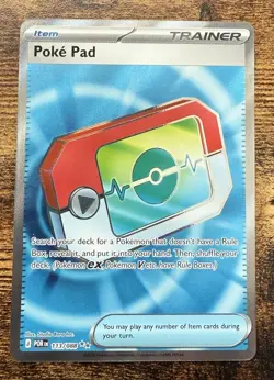 Poke Pad 113/088 Full Art Ultra Rare Mega Evolution: Perfect Order Pokemon TCG - Image 1
