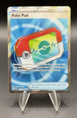 Pokemon TCG Poke Pad 113/088 Full Art Ultra Rare Mega Evolution: Perfect Order - Image 1