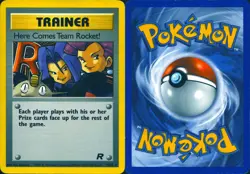 HERE COMES TEAM ROCKET! 71/82 RARE TEAM ROCKET POKEMON UNLIMITED MP - Image 3