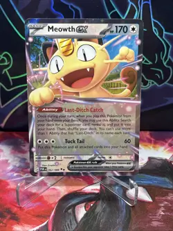 Pokemon TCG Perfect Order Meowth ex 062/088 - NM/M - Image 1