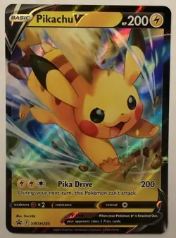 Pokemon Pikachu V SWSH285 Promo NM/ M - Image 1