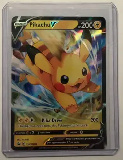 Pokemon Pikachu V SWSH285 Promo NM/ M - Image 3