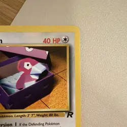 Porygon 48/82 1st Edition Team Rocket Pokemon TCG - Image 4