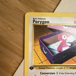 Porygon 48/82 1st Edition Team Rocket Pokemon TCG - Image 5