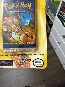 Pokemon TCG Base Set Booster Blister Pack Charizard - Image 4