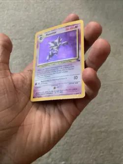 Haunter - 6/62 Fossil Unlimited Holo Rare Pokemon - MP - Image 4