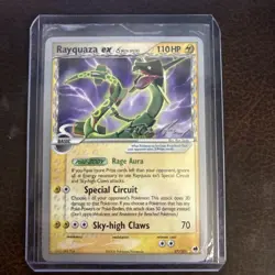 Pokemon Rayquaza EX Delta Species Card 97/101 2007 World Championship Non-Holo - Image 1