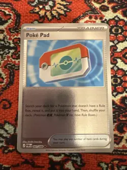 Poke Pad REVERSE HOLO 081/088 - Pokemon TCG: Perfect Order NM English - Image 1