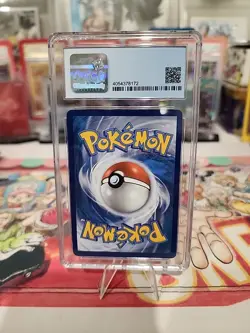 Giovanni’s Exile BLUE LABEL Hidden Fates Full Art 2019Pokemon Card CGC 9.5 67/68 - Image 2