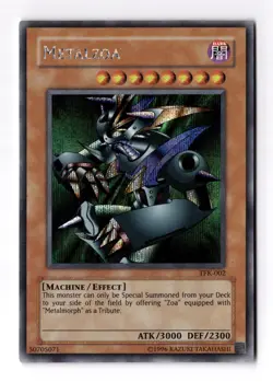 Metalzoa TFK-002 Secret Rare Holo Foil Unlimited Vintage YuGiOh Card LP/NM - Image 1