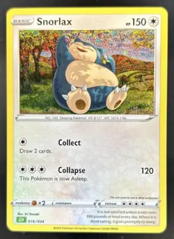 2023 Pokemon Classic Collection Snorlax Venusaur & Lugia ex Deck #016/034 - Image 1