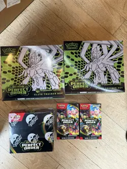 Pokemon Center 2x Perfect Order ETBs + 1 Booster Box+2x Bundle LOT - Image 1