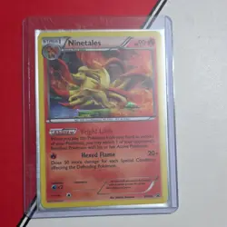 2012 Pokemon Ninetales BW66 Holo Black White Black Star Promo LP - Image 1