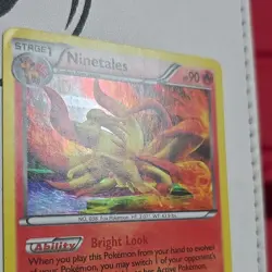 2012 Pokemon Ninetales BW66 Holo Black White Black Star Promo LP - Image 5