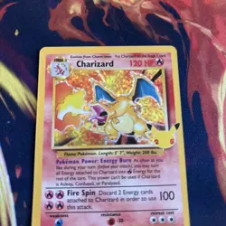 CHARIZARD 4/102 Celebrations: Classic Collection 25th Ann Pokemon NEAR MINT - Image 3