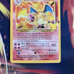 CHARIZARD 4/102 Celebrations: Classic Collection 25th Ann Pokemon NEAR MINT - Image 5