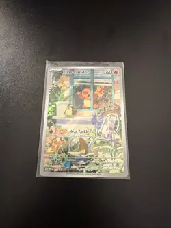 Charmander Full Art Promo Holo 043 60 HP SVP Scarlet & Violet Pokemon TCG - Image 1