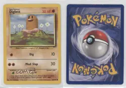 Diglett Pokemon Base Set #47 1999 - Image 3