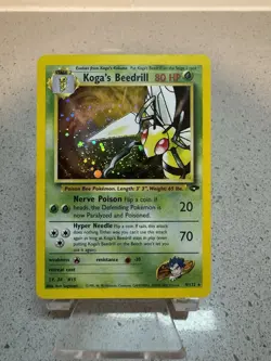 Koga's Beedrill Holo 9/132 Pokemon TCG Gym Challenge - Image 1