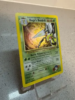 Koga's Beedrill Holo 9/132 Pokemon TCG Gym Challenge - Image 2