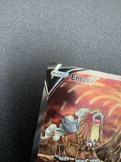 Entei v Gg36/GG70 Crown Zenith Galarian Gallery Holo Ultra Rare Pokemon TCG - Image 2